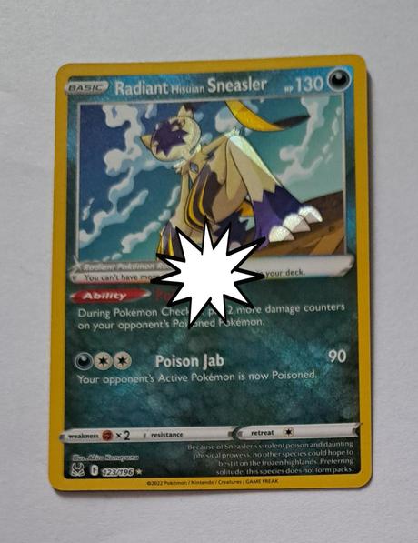 Pokémon karty - radiant, 