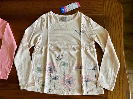 Tričká s motívom kvietkov - dvojset, kids,128