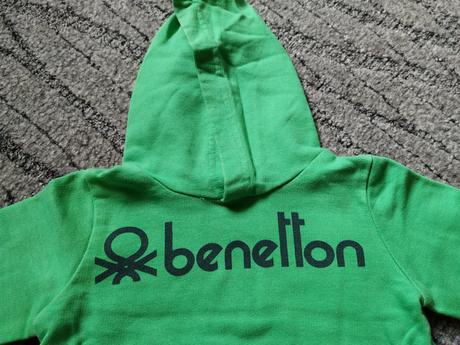 Mikina s kapucňou, benetton,80