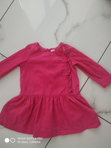 Šaty gap ružové 98, gap,98