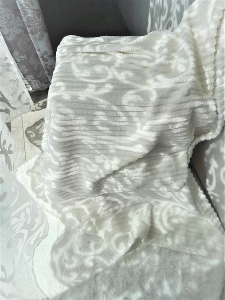 Béžová deka-126x175cm,