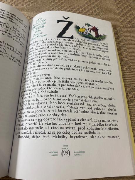 Peter glocko omúdrej aničke šalamúnskej hlavičke, 