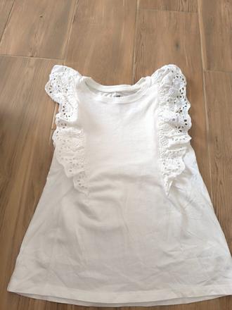 Dievčenské tričko, h&m,134