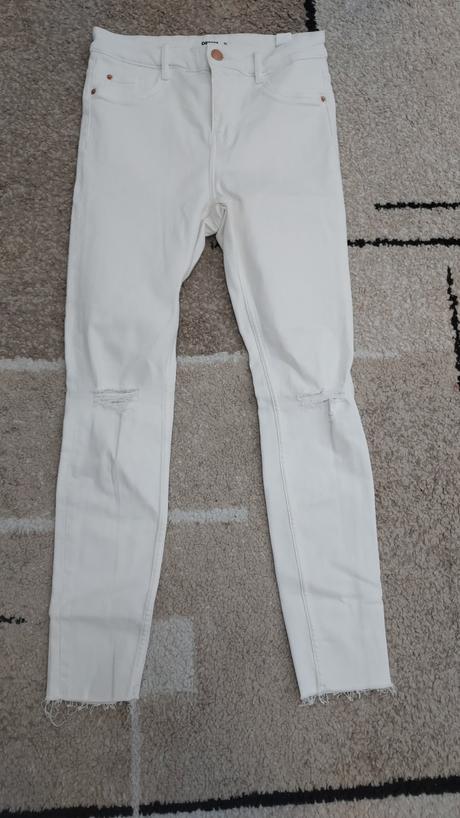 Biele elasticke rifle, sinsay,36