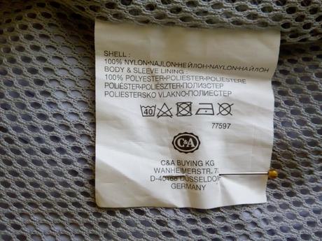 Orgovánová bunda c&a, c&a,140