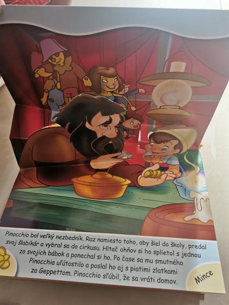 Knihy 3d pinocchio a kto sa skrýva v horách, 