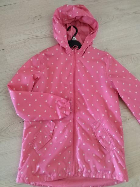 Ľahká nepremokavá bunda - 3x oblečená, f&f,134
