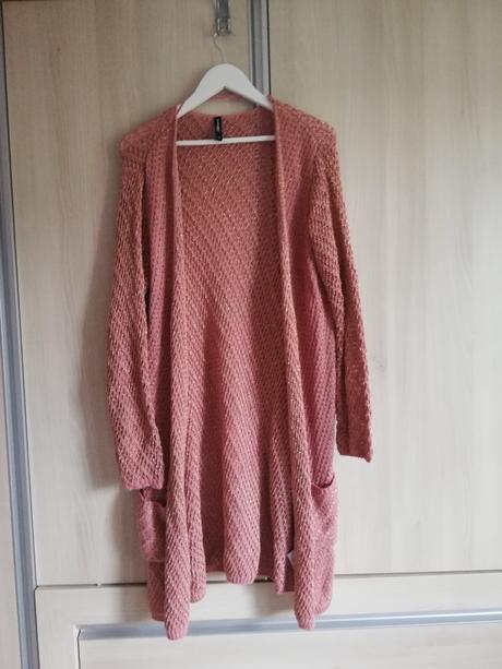 Dlhý svetrik-cardigan, takko,xl