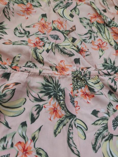 Kvetinový overal č.38, h&m,38