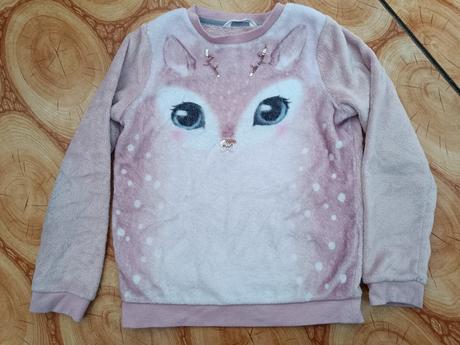 Pulóver s jelencekom, h&m,134