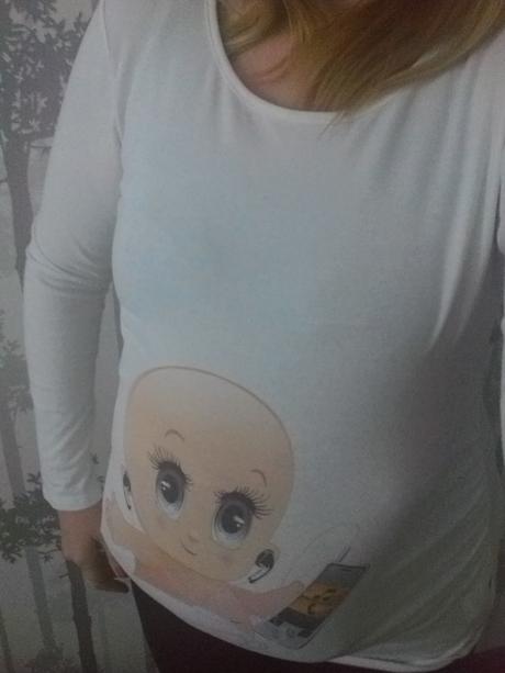 Tehotenské tričko, xl