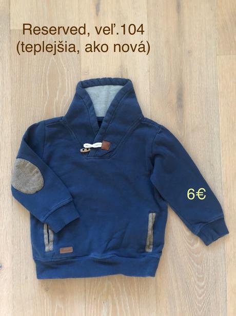 Mikina reserved 104, reserved,104