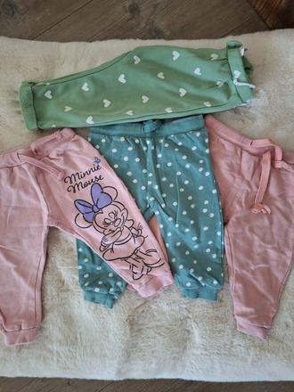 4 krat teplacky velkost 80, sinsay,80