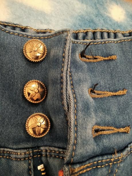 Rifle s uženim pásom veľkosť 36-38, 36 / 38