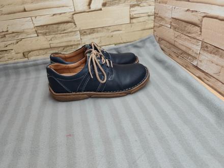 Josef seibel 37 - dámske kožené modré topánky, 37