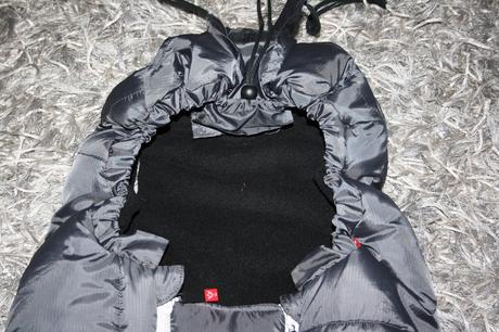 Fusak kaiser s moznostou rozsirenia - seda/cierna, kaiser