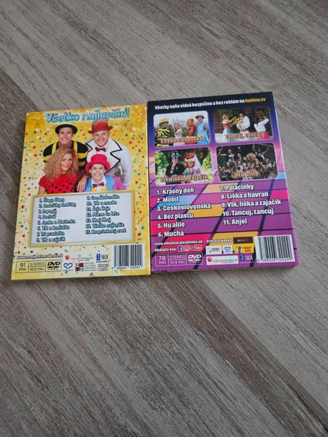 Dvd tanculienka, 