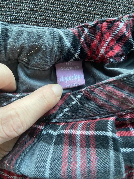 Károvaná sukňa, dopodopo,110