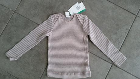 Elastické tričko na chladnejšie dni, h&m,92