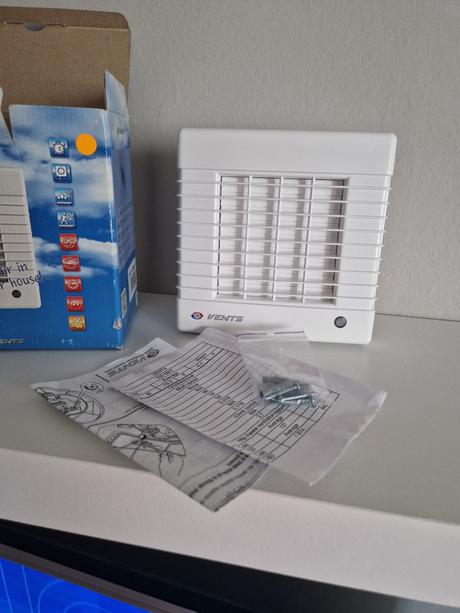 Ventilátor vents 100 mat,