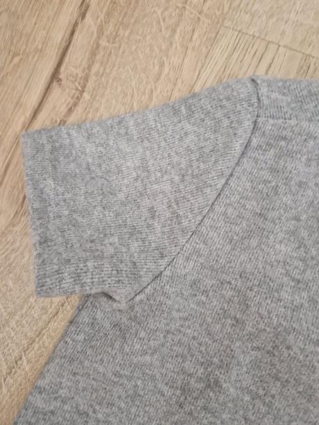 Šaty zara teplé zimné bledo šedé, zara,140