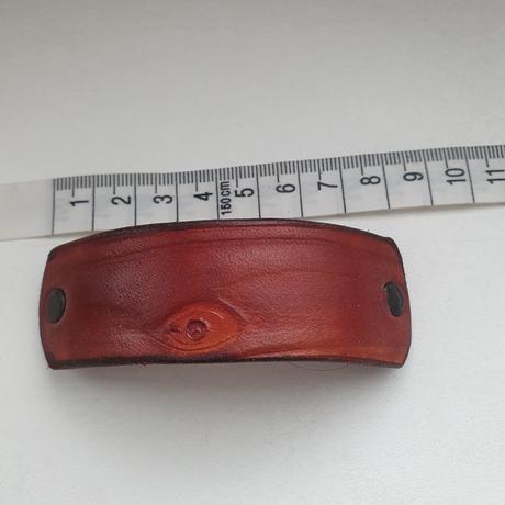 Kožená spona do vlasov, 