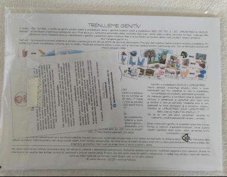 Logopedické kartičky - trénujeme genitív,