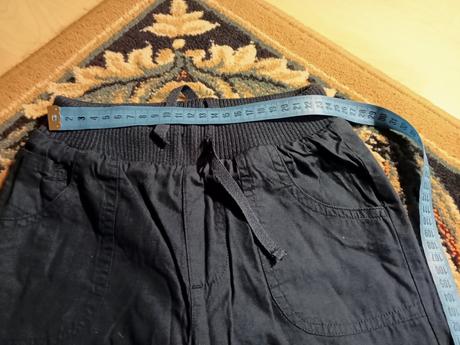 Podšité nohavice úpletom, f&f,110