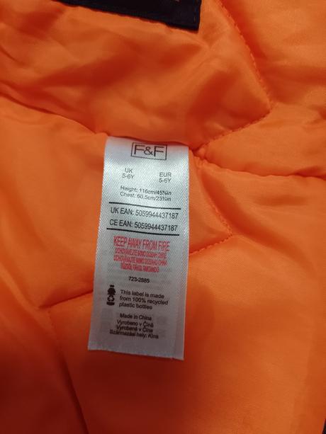 Zimná vetrovka, f&f,116