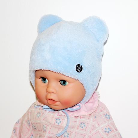 Zimná čiapka s uškami - slovenský výrobca, rada,62 / 68