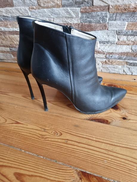 Kožené čižmičky veľkosť 39 top stav, 39