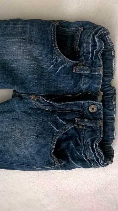 Podšité dievčenské rifle, h&m,122