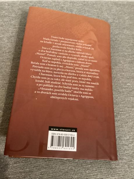 Kleopatrina dcéra - michelle moran,