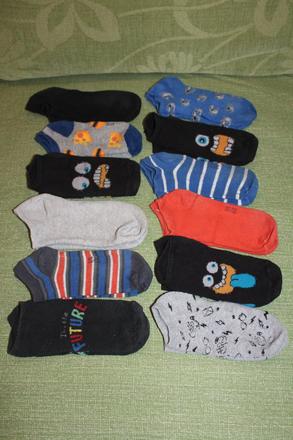 12 párov ponožiek 35-38, h&m,37