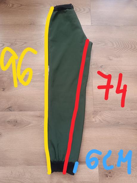 Zimné softshellove nohavice s barancekom, 146
