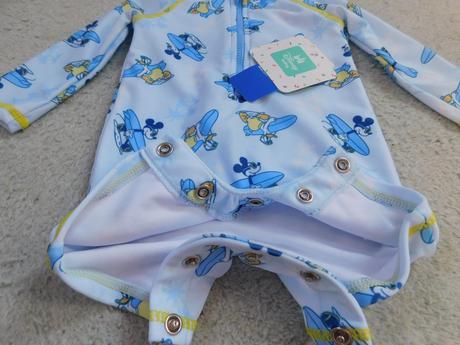 Ochranný overal do vody disney baby, uv 50+, disney,68