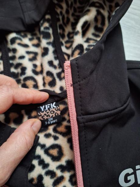 Softshelová vetrovka 128, 128