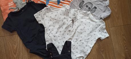 Letný balík  chlapec veľkosť 80 h&m a iné, 68–80