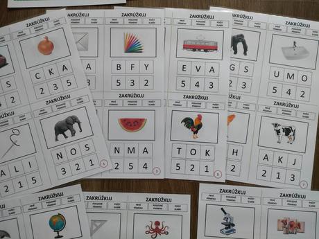 Krúžkovačka - hotová aktivita, 
