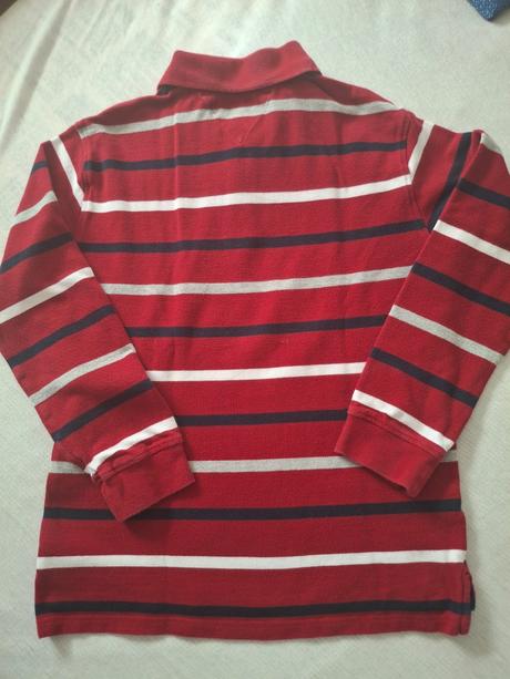 Tričko s golierom tommy hilfiger - veľmi  dobrý st, tommy hilfiger,152