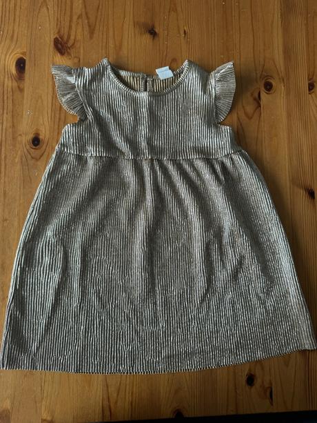 Šaty trblietavé 92, h&m,92