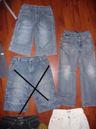 Zánovné 3/4 rifle v.164,12-14r., z rakúska, 5,-/ks, 164