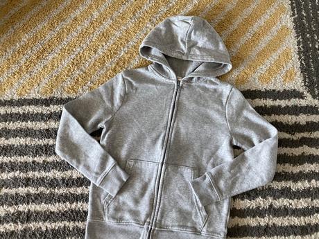 Zateplená mikina 134/140, h&m,134