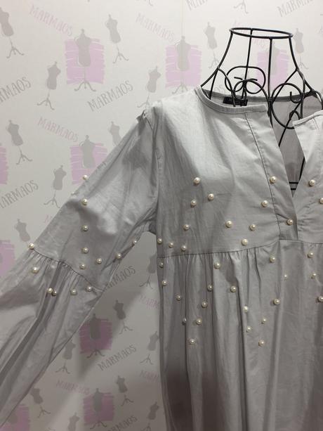 Blúzka s perličkami s/m, s