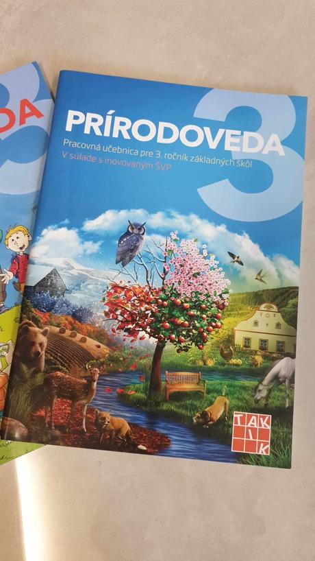 Učebnice pre 3ročník  vlastiveda  a prírodoveda, 