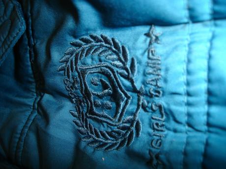 Tyrkysová bunda veľ.122, f&f,122