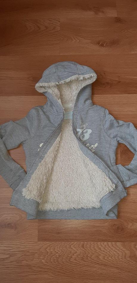 Mikina zateplená plyšom, cherokee,140