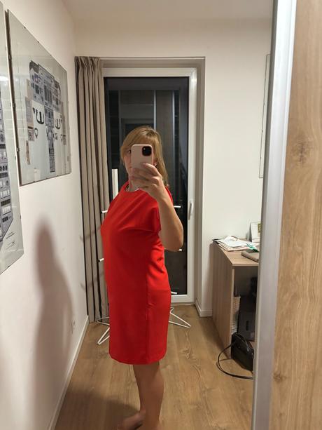 Červené šaty, reserved,42