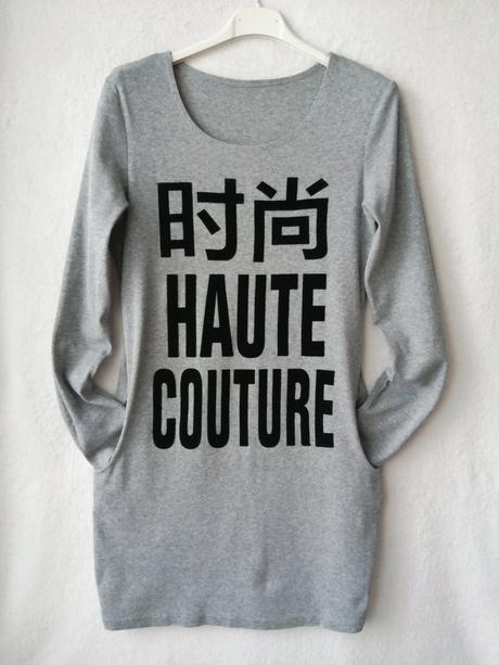 Dlhé bavlnené tričko k legínam /úzkym rifliam, 36