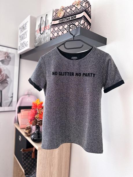 Trblietavý top, reserved,xs